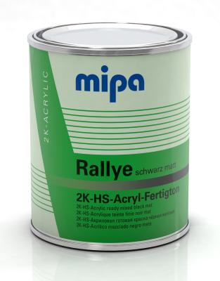 Mipa Rallye schwarz matt 2K-Acryl-Fertigton 1L