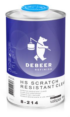 8-214 HS Scratch Resistant Clear 1L