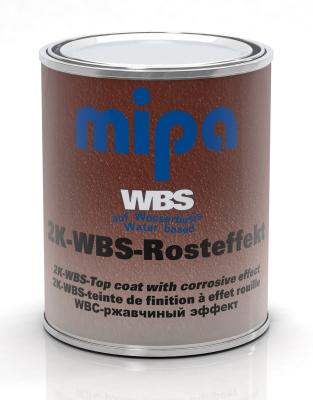 Mipa 2K-WBS-Rosteffekt 1,2 l - Set inkl. Härter