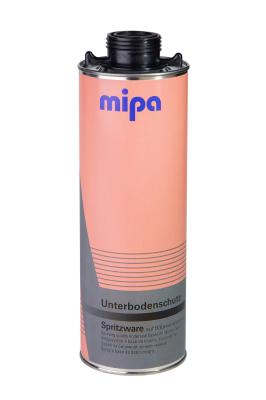 Mipa Unterbodenschutz schwarz Spritzware auf Bitumenbasis 1L