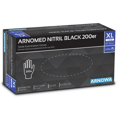 ARNOMED NITRIL BLACK 200er XL